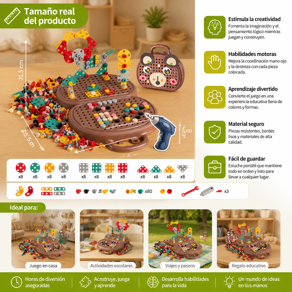 Caja de herramientas para pequeños artesanos