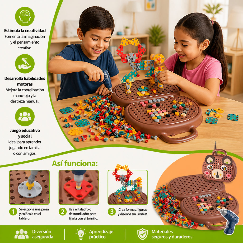Caja de herramientas para pequeños artesanos