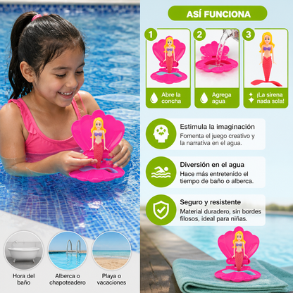 Juguete Mágico de Agua de Sirena