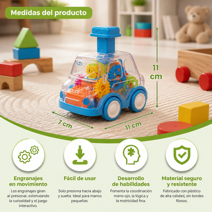 Presiona y listo - Autos de engranajes