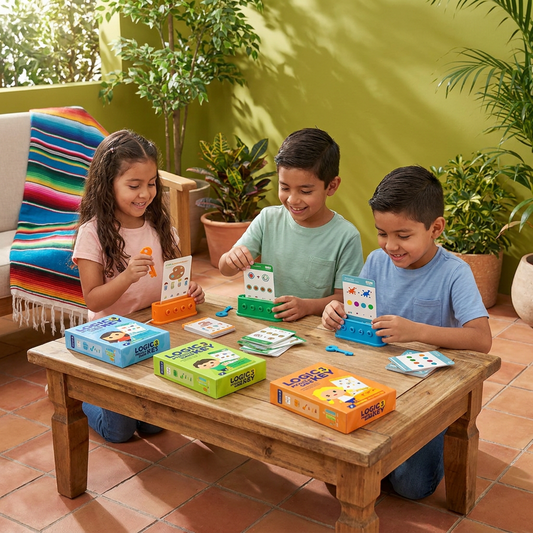 Juego de Acertijos Lógicos con Llaves para Niños