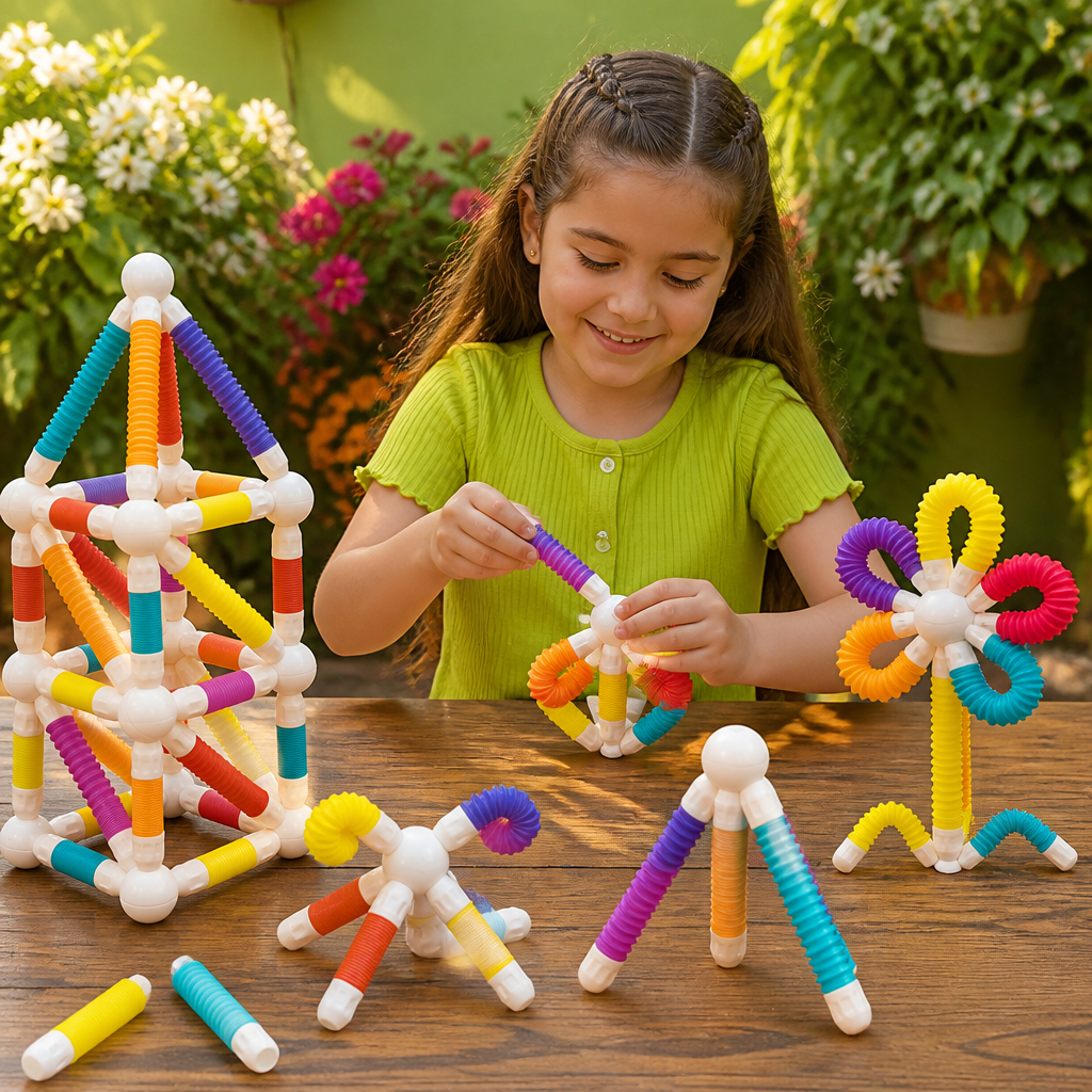 Bloques Magnéticos Moldeables Montessori