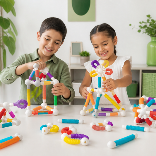 Bloques Magnéticos Moldeables Montessori