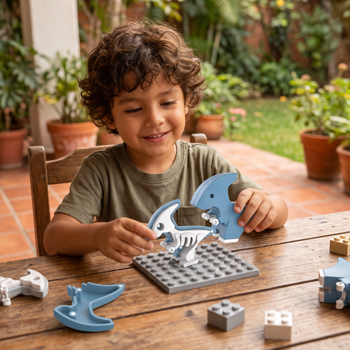 Kit Magnético de Construcción de Esqueletos de Animales – Juguete Educativo STEM Desmontable