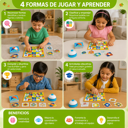 Juego De Clasificación De Formas De Madera Tailor Master