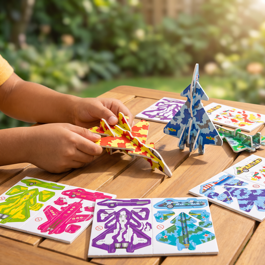 Set de Rompecabezas 3D para Niños