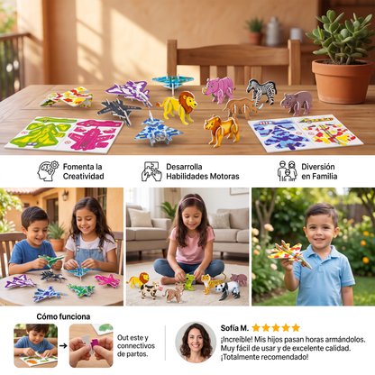 Set de Rompecabezas 3D para Niños