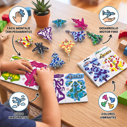 Set de Rompecabezas 3D para Niños