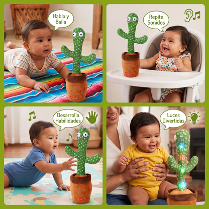 Cactus Parlante - Juguete Interactivo Para Niños