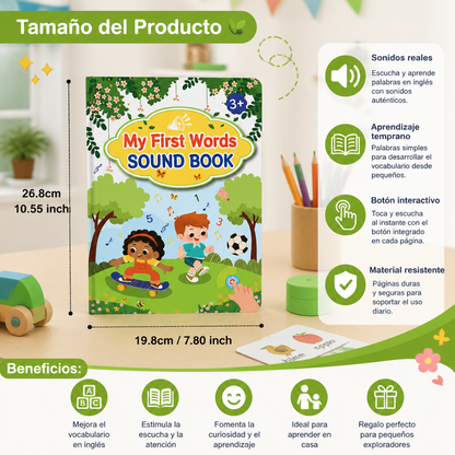Mis Primeras Palabras en Inglés – Libro Interactivo para Aprender Inglés