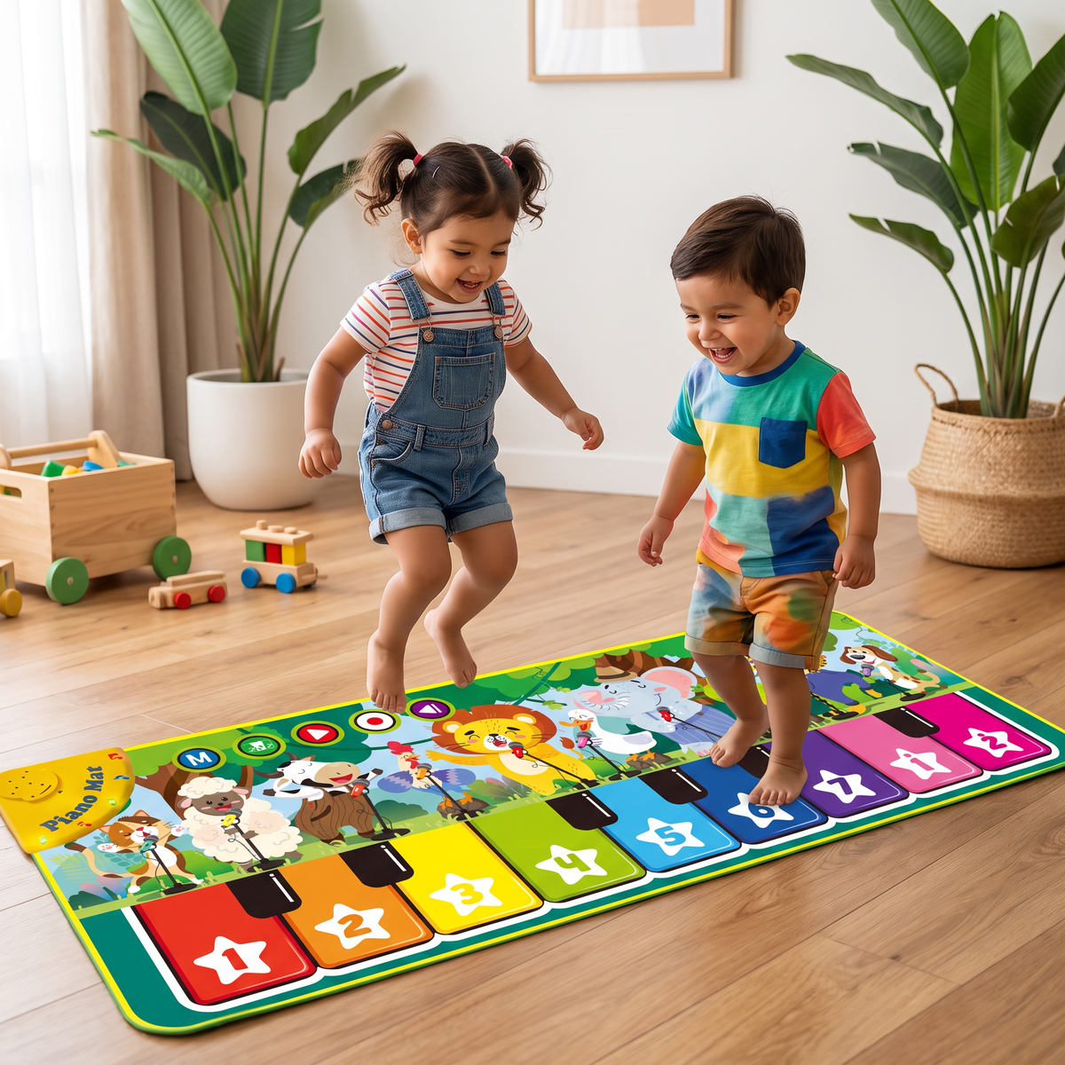Tapete de Juego Musical Interactivo con Piano para Niños