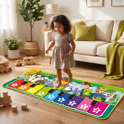 Tapete de Juego Musical Interactivo con Piano para Niños