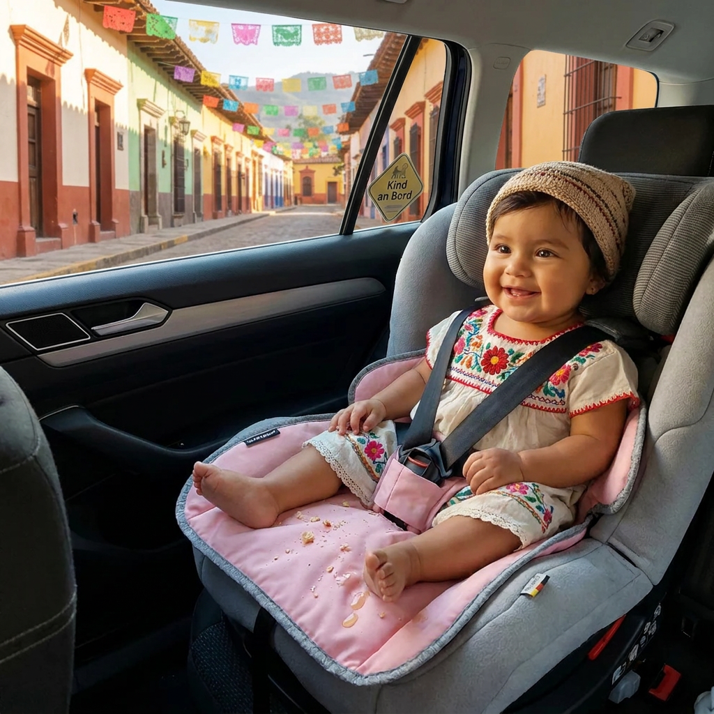 Protector Impermeable para Asiento de Auto para Sillas Infantiles