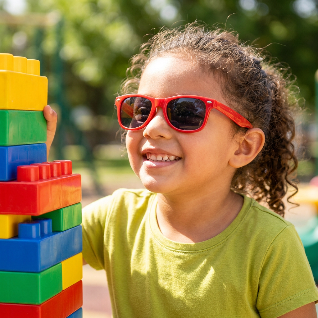 Lentes de Sol Flexibles para Niños con Armazón Resistente
