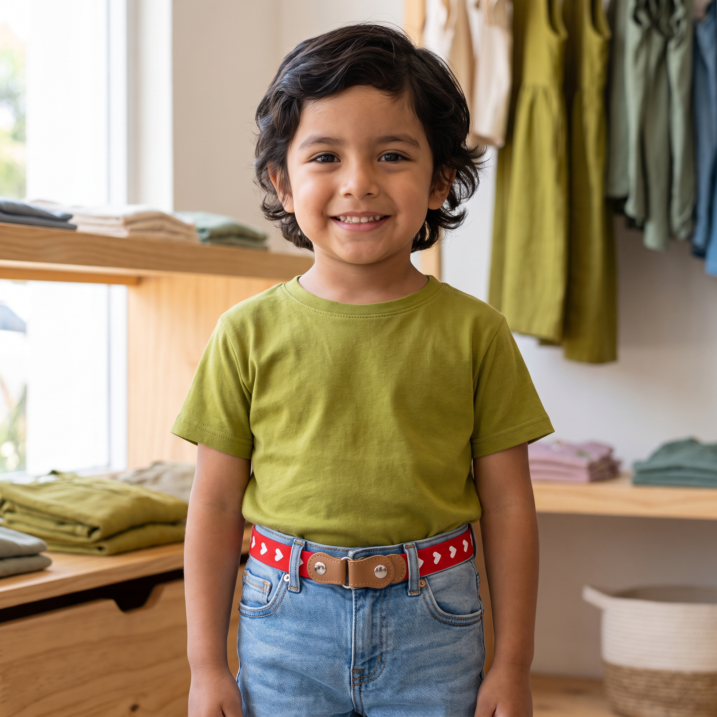 Cinturones elásticos cómodos para niños: adecuados para todas las edades