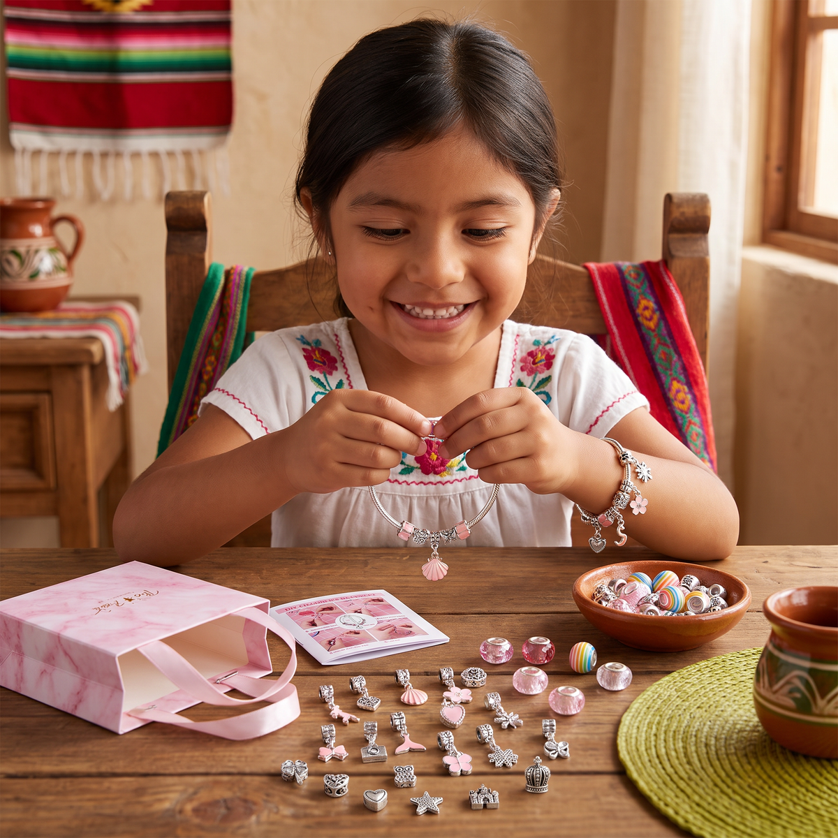 Set de joyería para hacer manualidades