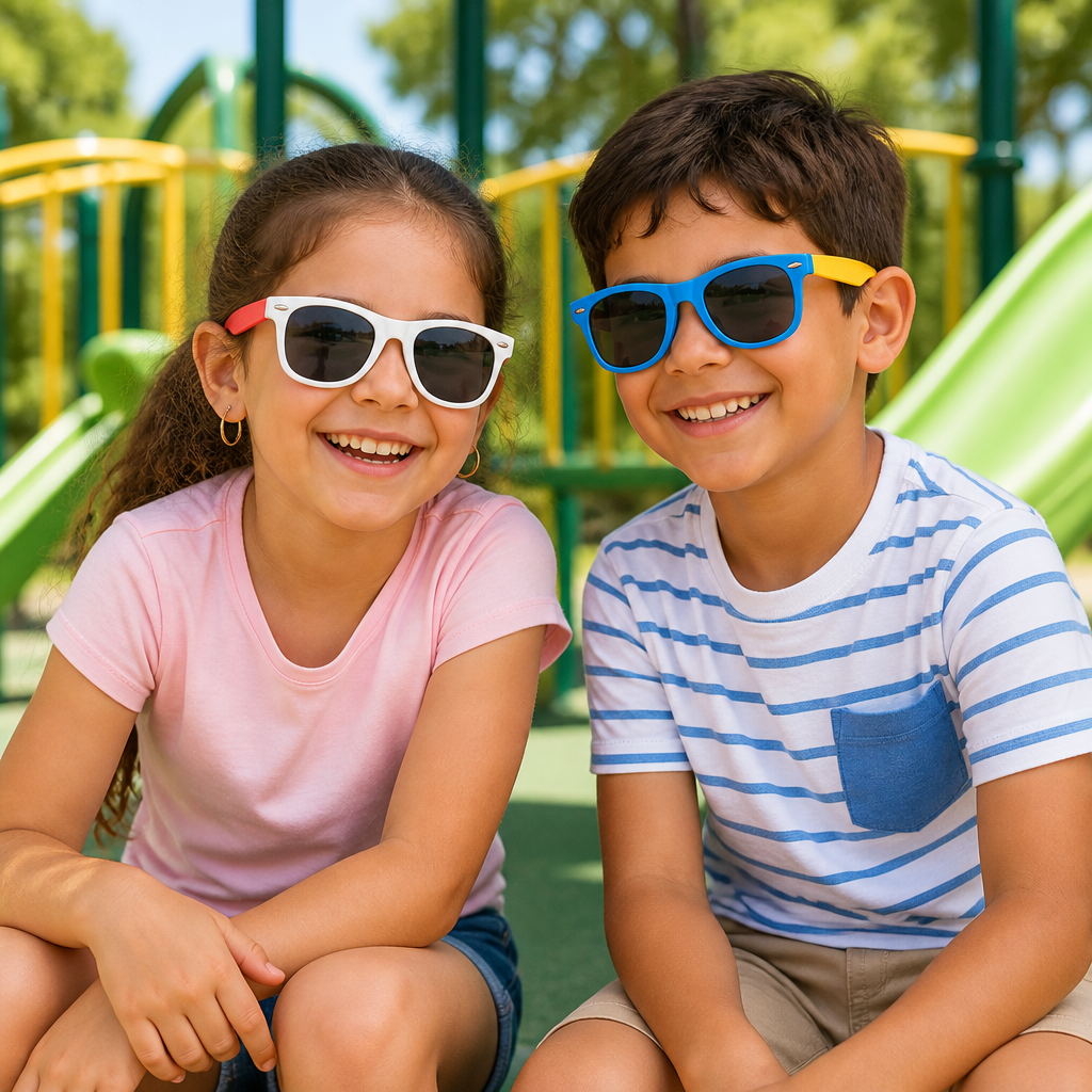 Lentes de Sol Flexibles para Niños con Armazón Resistente