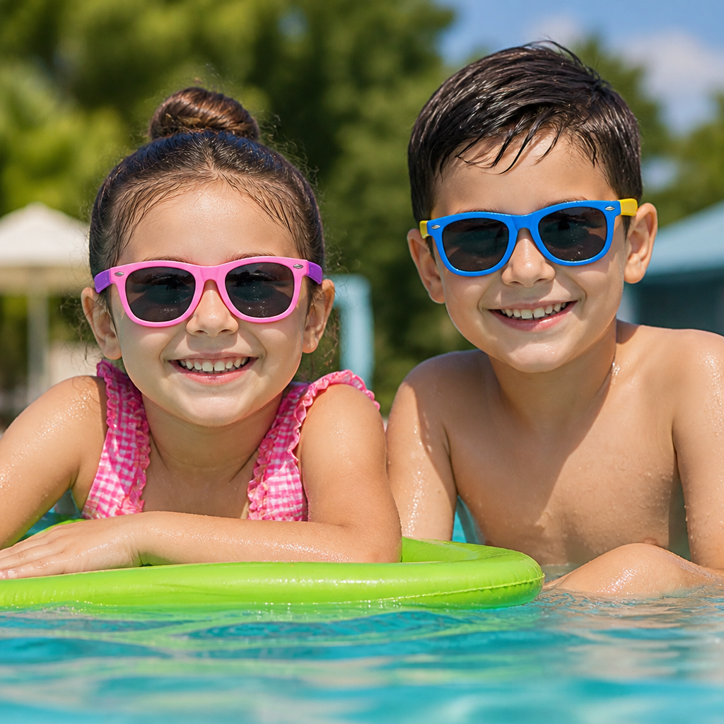 Lentes de Sol Flexibles para Niños con Armazón Resistente