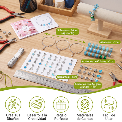 Set de joyería para hacer manualidades