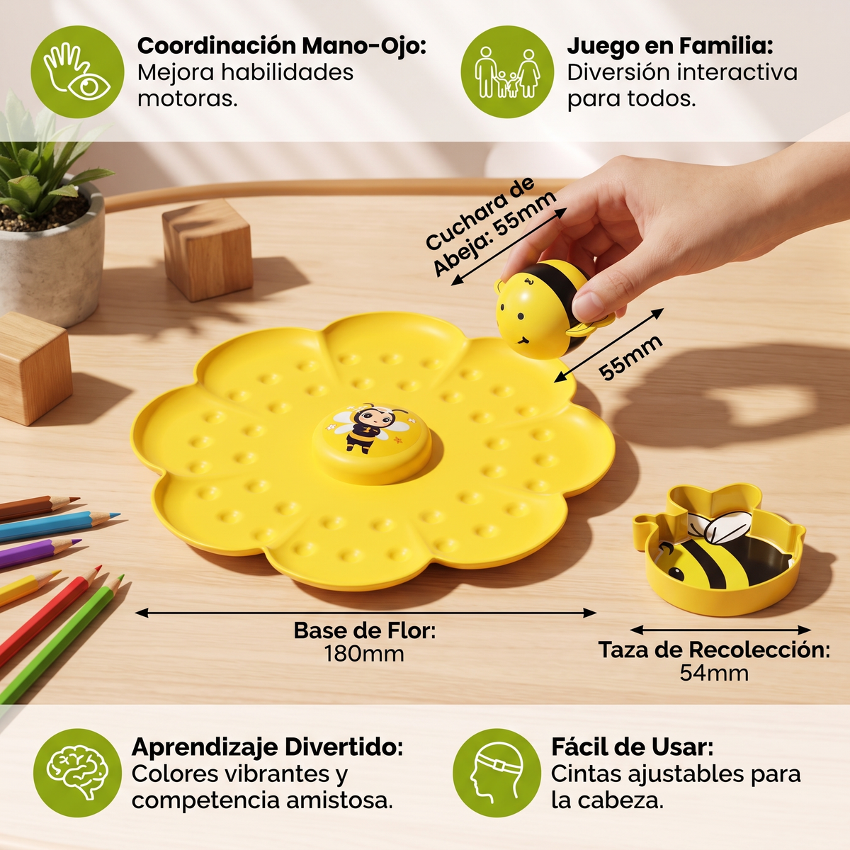 Aventura de pesca de perlas con abejas
