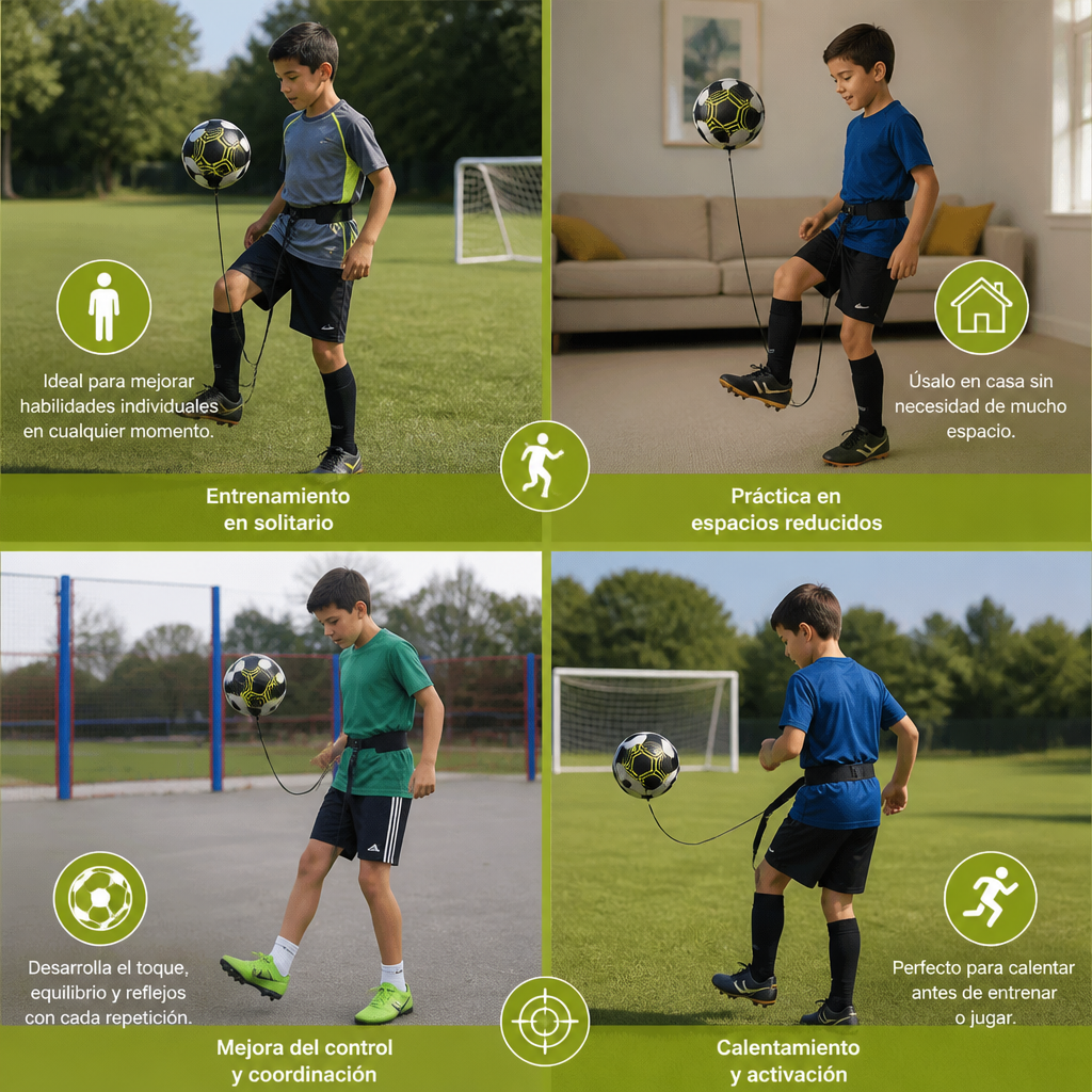 Cinturón de Entrenamiento de Fútbol para Mejorar el Control del Balón