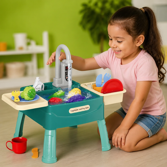 WasserWunder – Cocina de Juguete con Grifo Mágico