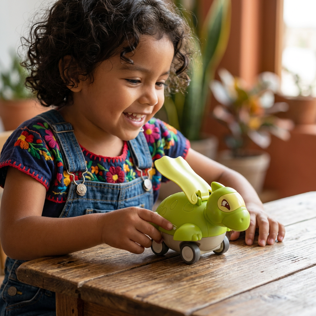 Autos Dinosaurio Press & Go – Carritos de Juguete de Dinosaurios que Avanzan para Niños