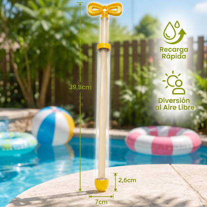 Bláster De Agua Para Niños – Juguete Portátil De Agua Con Bomba Manual Para Exteriores